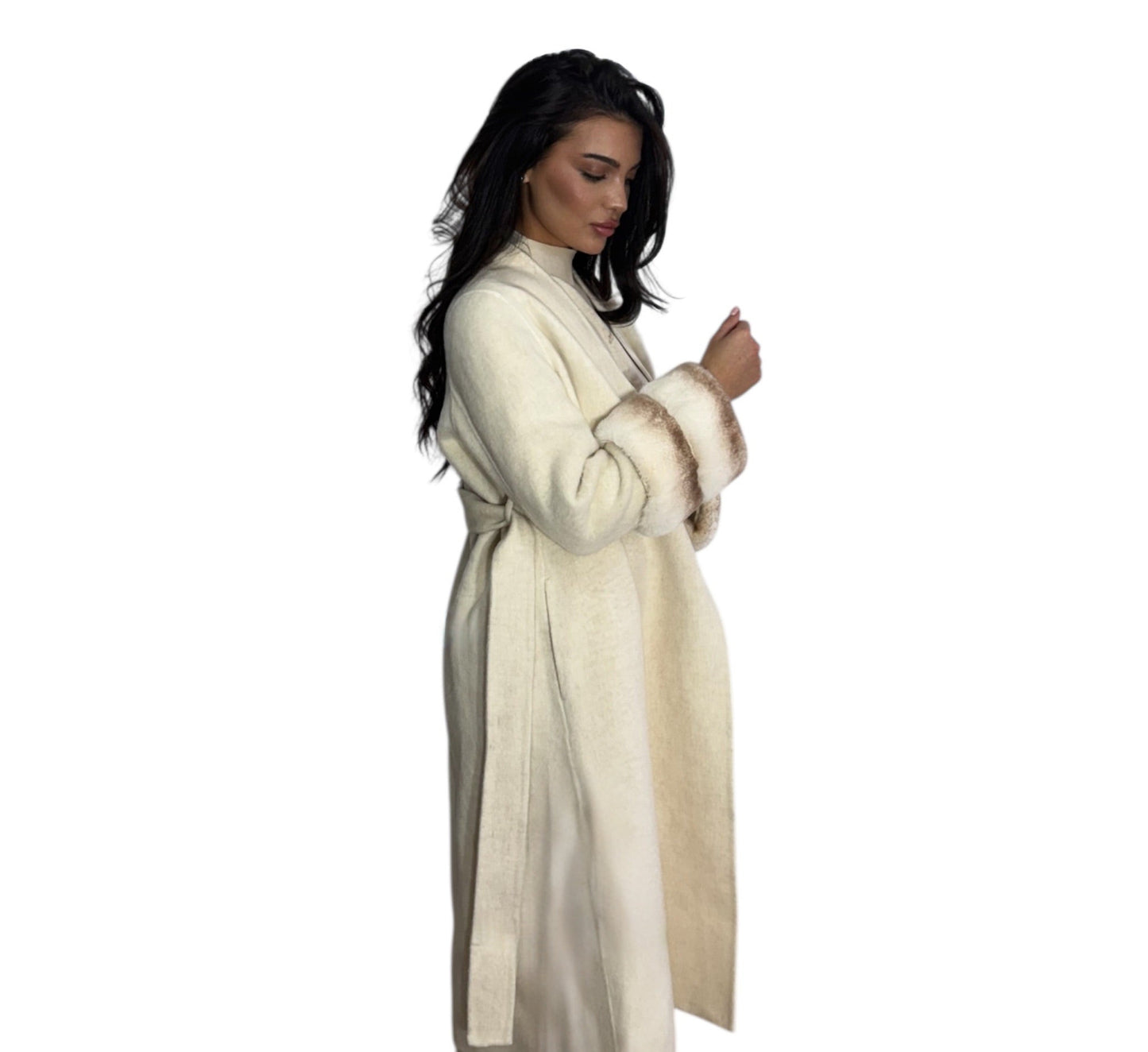 Celine - Cream Wool Coat