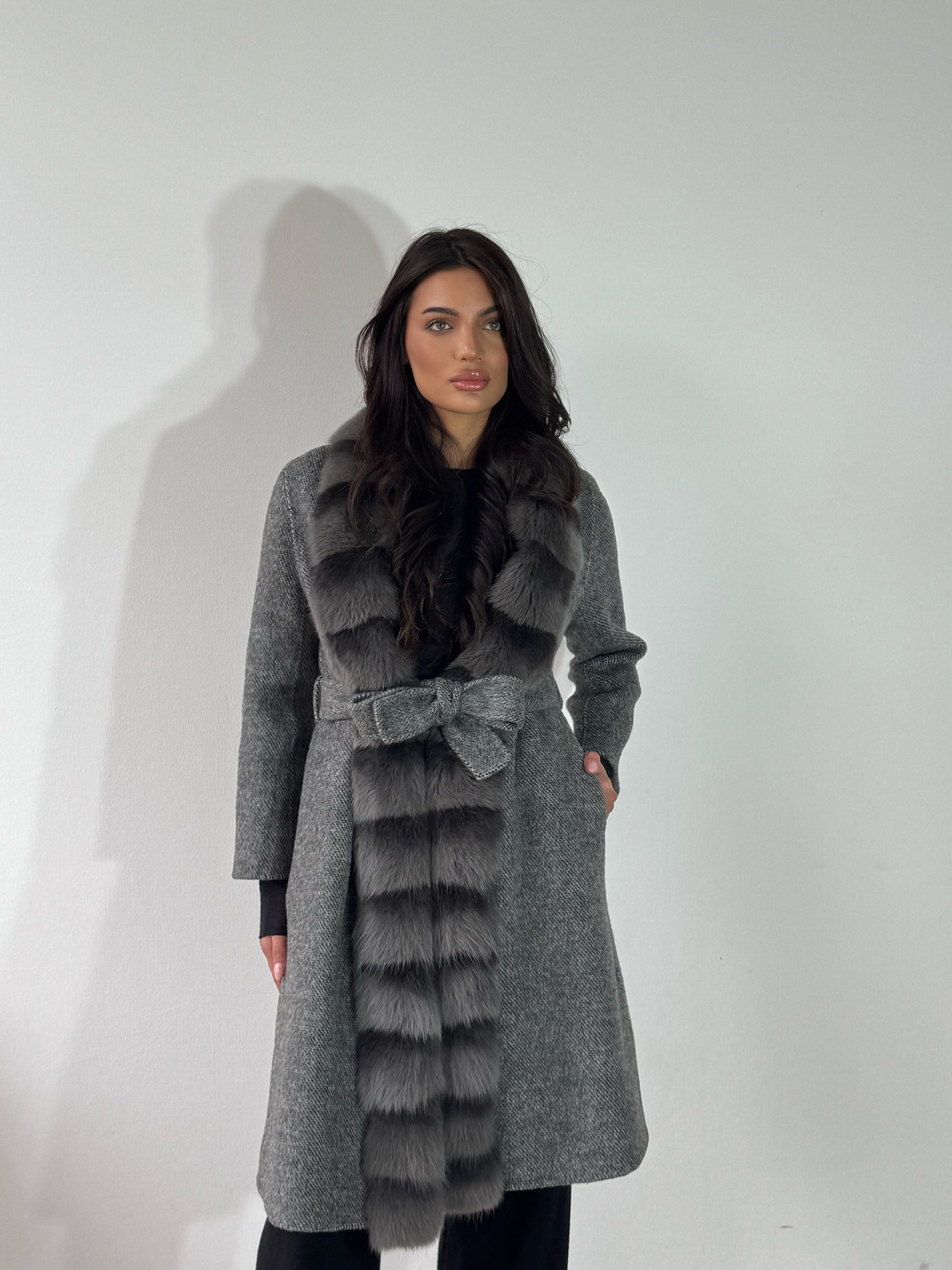 Gabrielle Coatigan - Grey