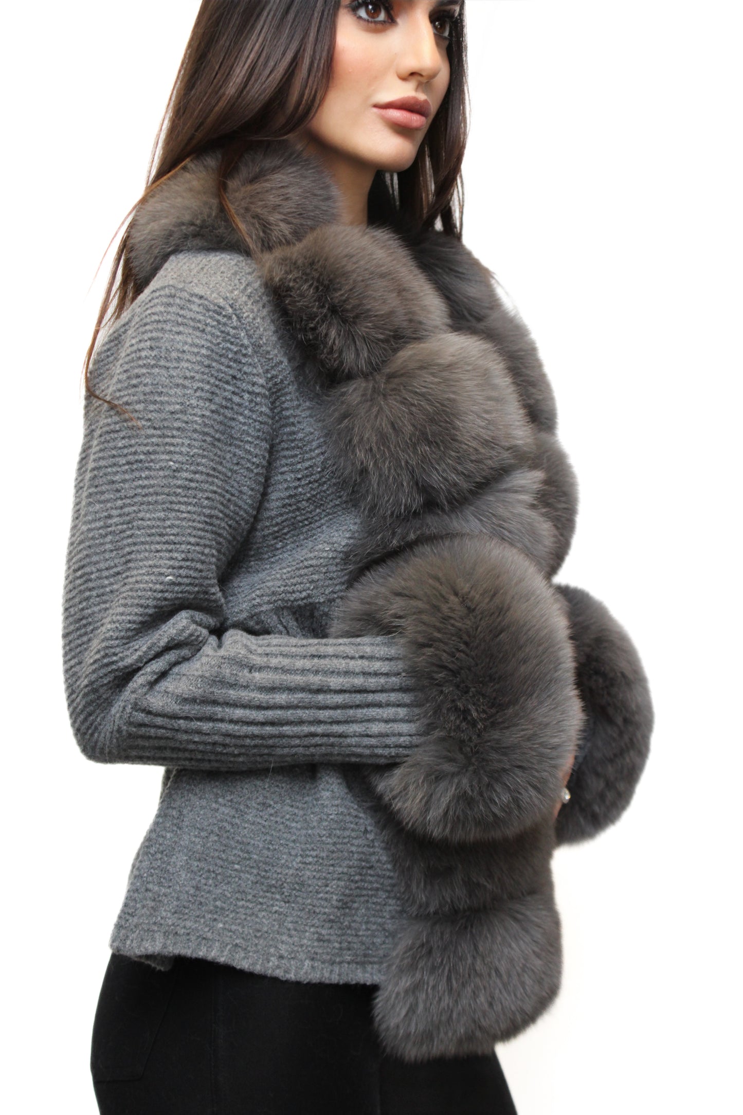 Lara Cardigan - Dark Grey