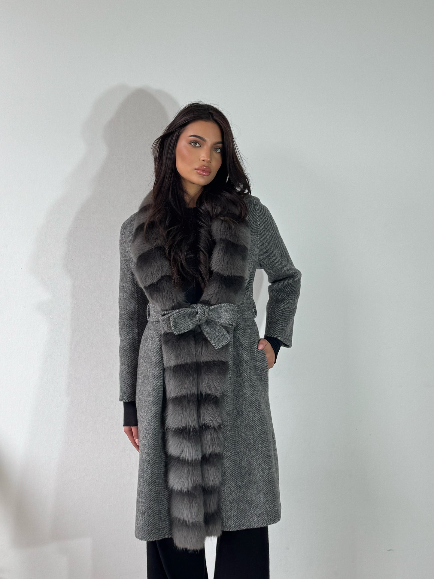 Gabrielle Coatigan - Grey