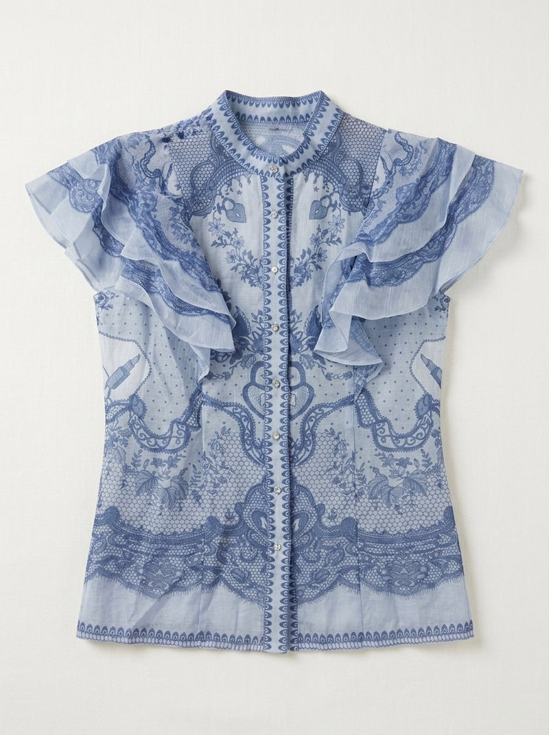 Eline two-piece set - Blue