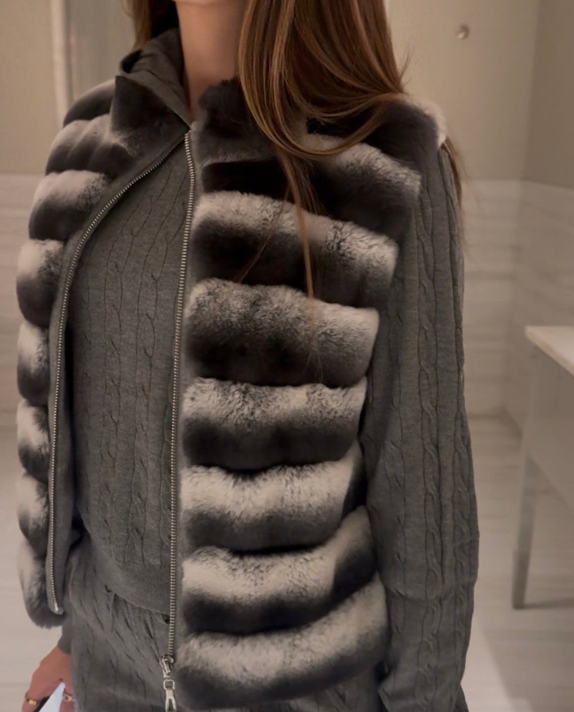 Avana Gilet - Grey