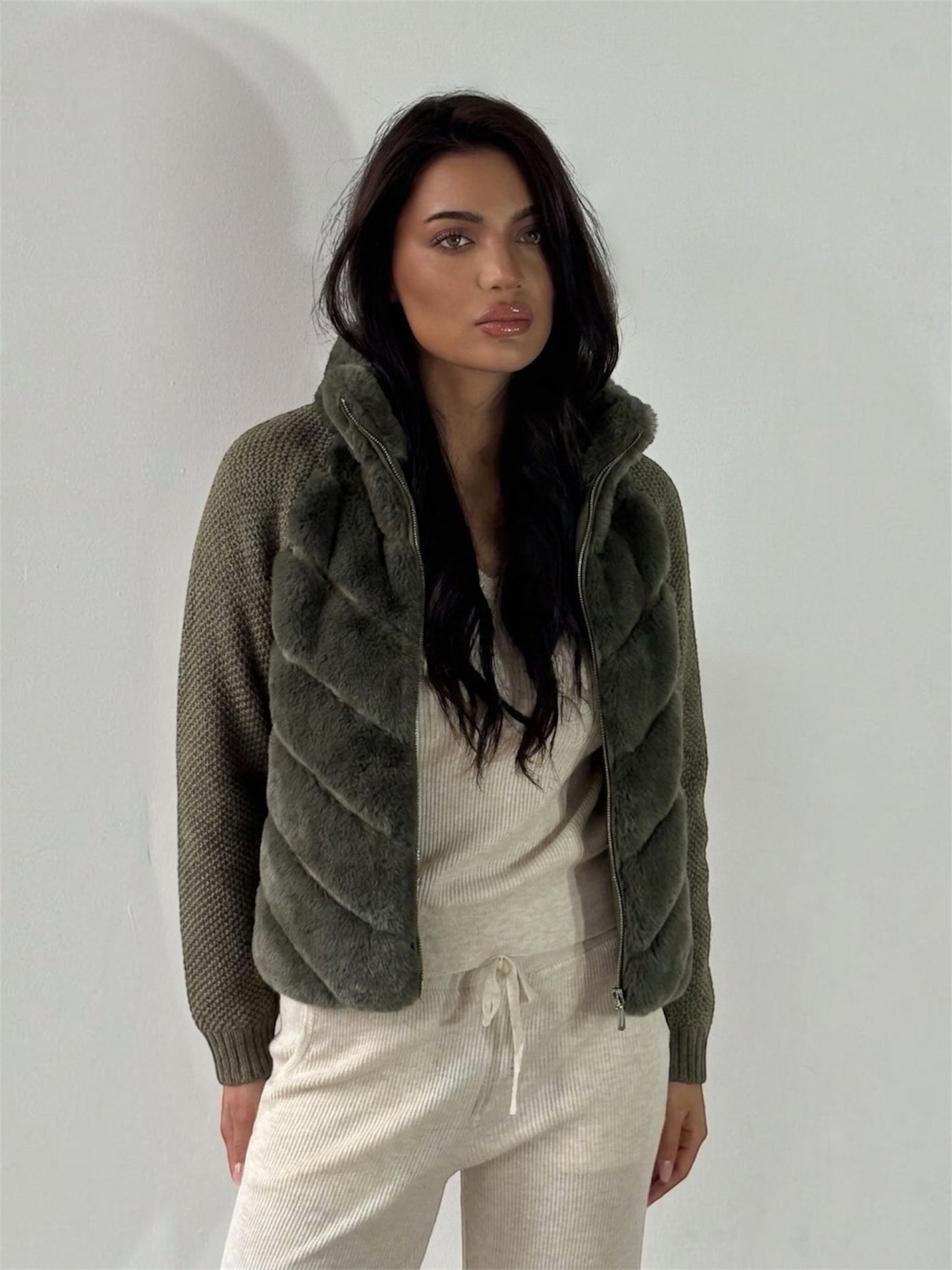 Jolie Rex Jacket – Khaki