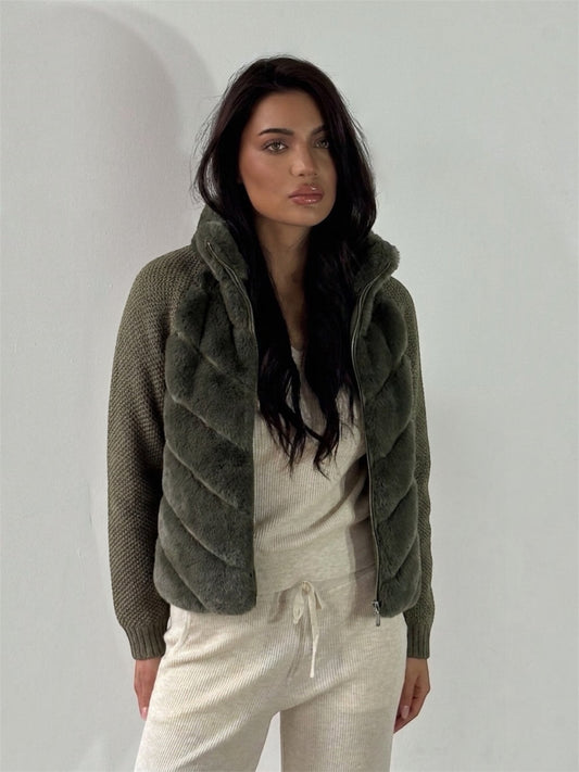 Jolie Rex Jacket – Khaki