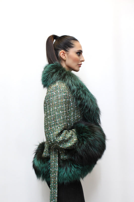 Tweed Jacket - Green